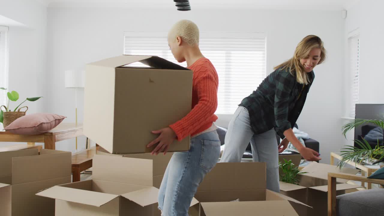 Movers loading a truck